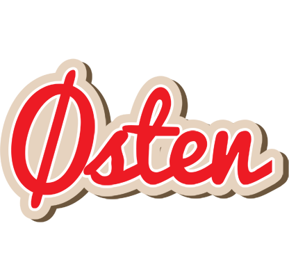 Østen chocolate logo