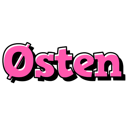 Østen girlish logo