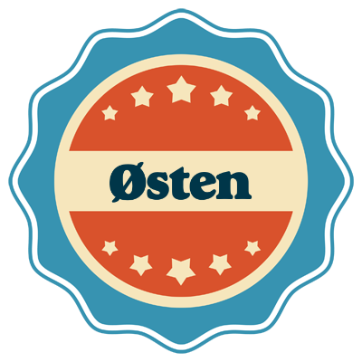 Østen labels logo