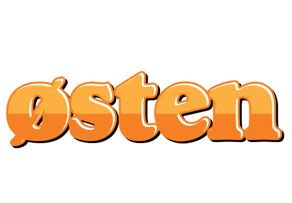 Østen orange logo
