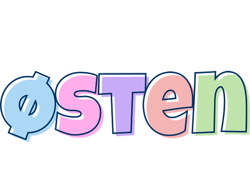 Østen pastel logo