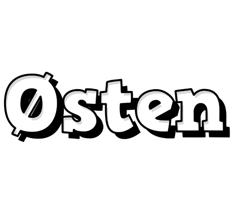 Østen snowing logo