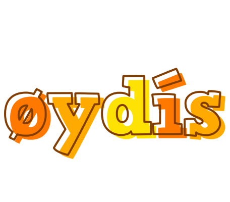 Øydís desert logo