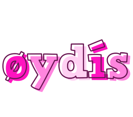 Øydís hello logo