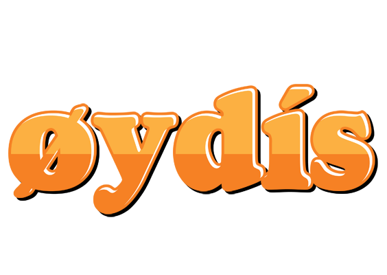 Øydís orange logo