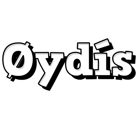 Øydís snowing logo