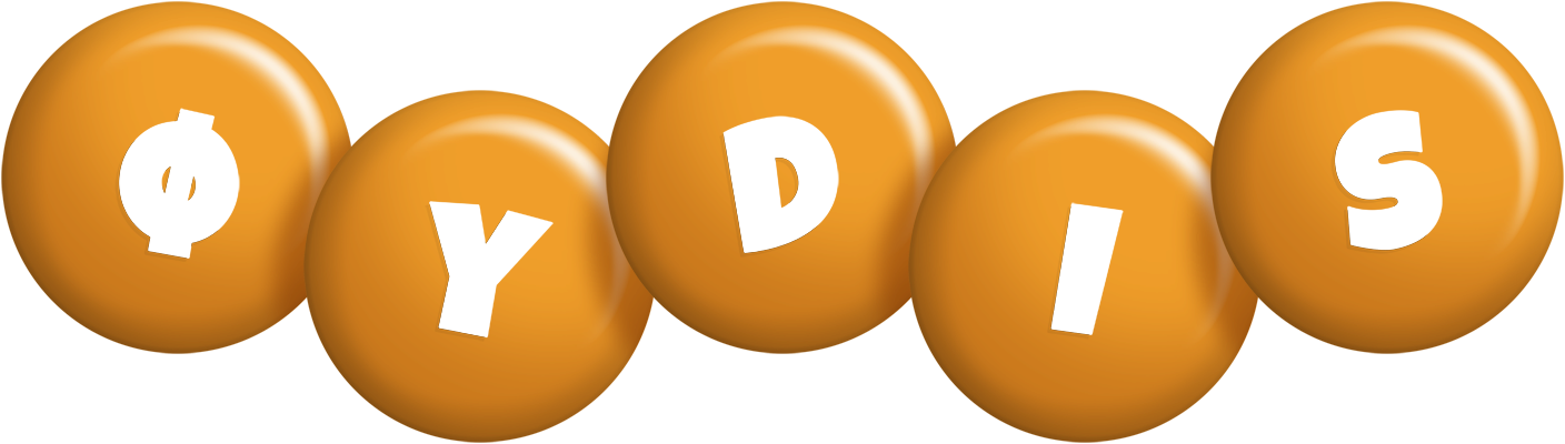 Øydis candy-orange logo