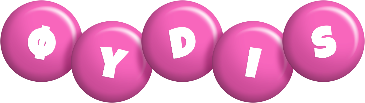 Øydis candy-pink logo