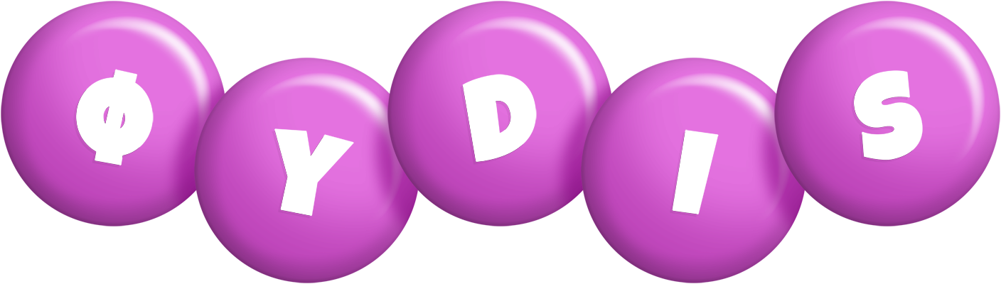 Øydis candy-purple logo