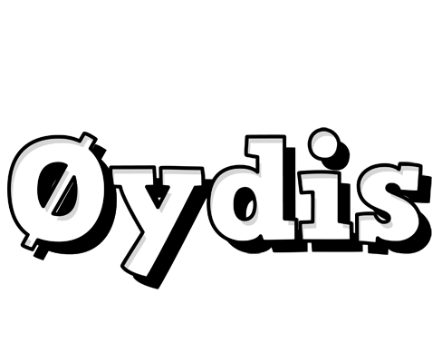 Øydis snowing logo
