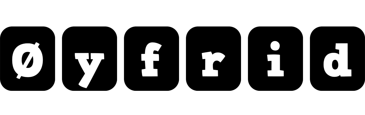 Øyfrid box logo