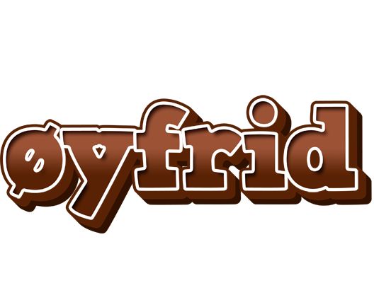 Øyfrid brownie logo