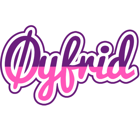 Øyfrid cheerful logo