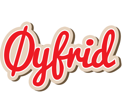 Øyfrid chocolate logo