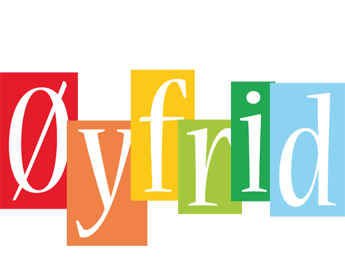 Øyfrid colors logo