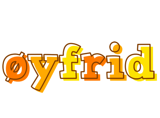 Øyfrid desert logo