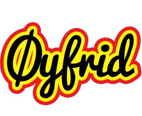 Øyfrid flaming logo