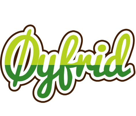 Øyfrid golfing logo