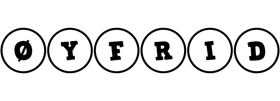 Øyfrid handy logo