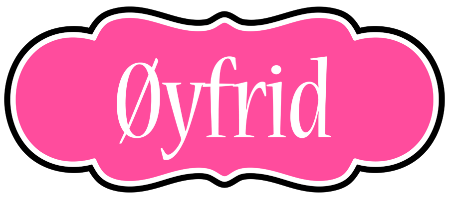 Øyfrid invitation logo