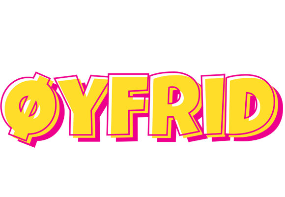 Øyfrid kaboom logo