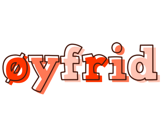 Øyfrid paint logo