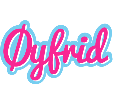 Øyfrid popstar logo