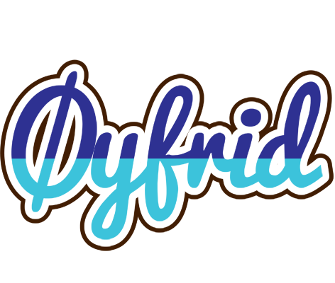 Øyfrid raining logo