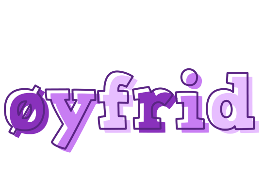 Øyfrid sensual logo