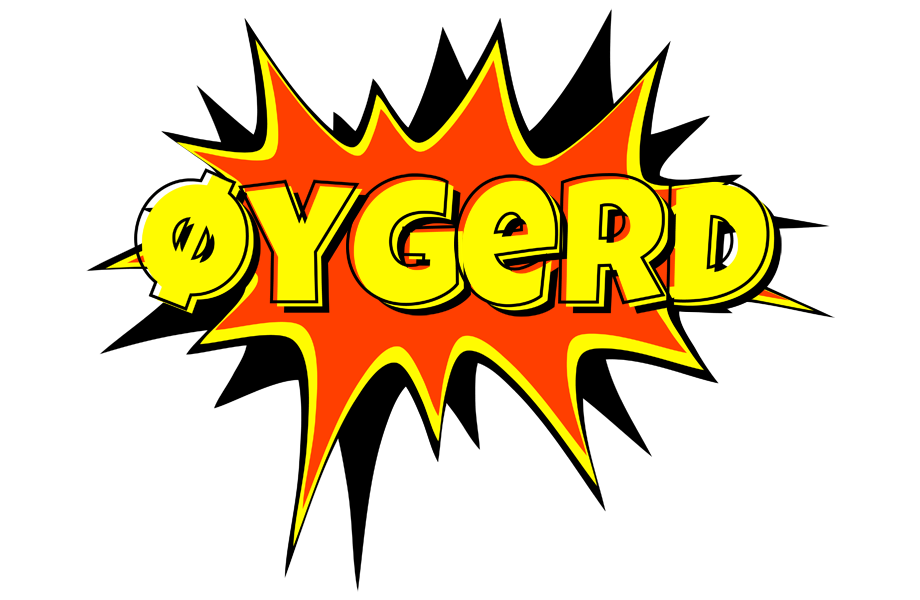 Øygerd bazinga logo