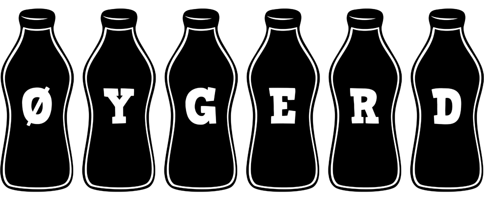 Øygerd bottle logo