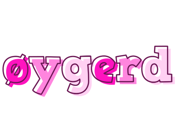 Øygerd hello logo