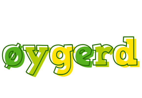 Øygerd juice logo