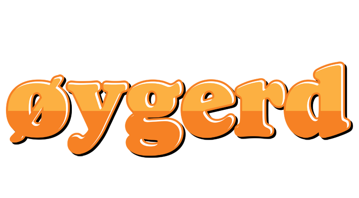 Øygerd orange logo