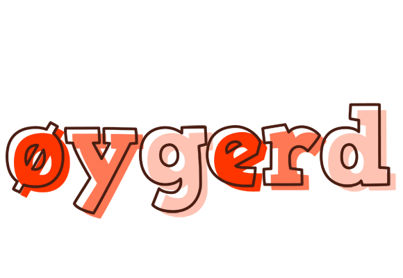 Øygerd paint logo
