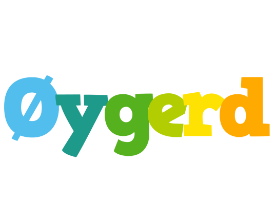 Øygerd rainbows logo
