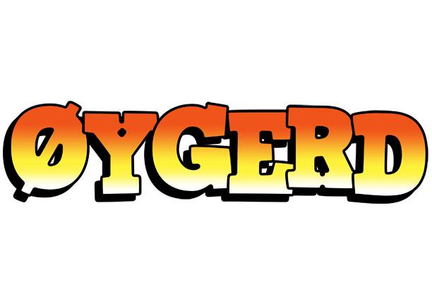 Øygerd sunset logo
