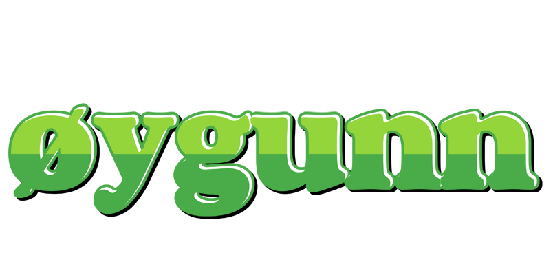 Øygunn apple logo