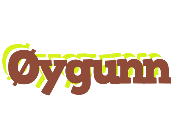 Øygunn caffeebar logo
