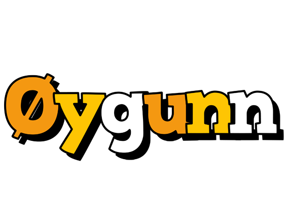 Øygunn cartoon logo