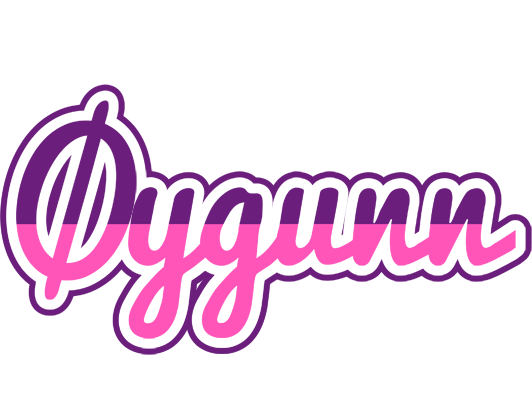 Øygunn cheerful logo