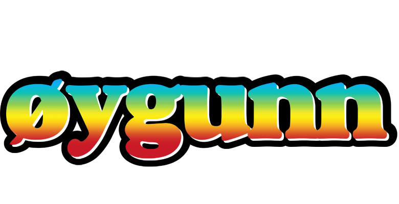 Øygunn color logo