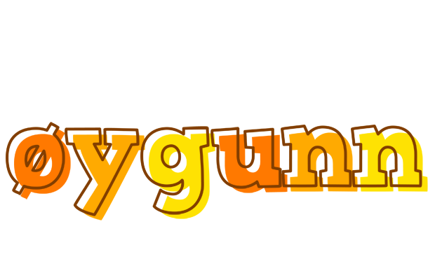 Øygunn desert logo