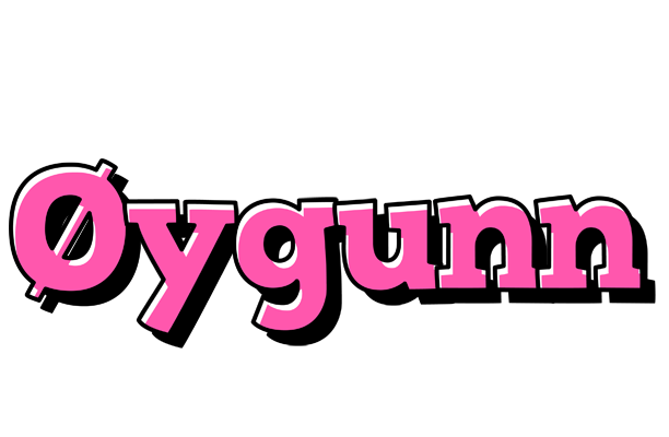Øygunn girlish logo