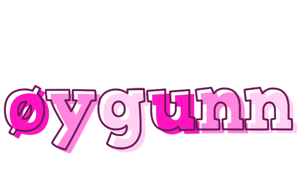 Øygunn hello logo