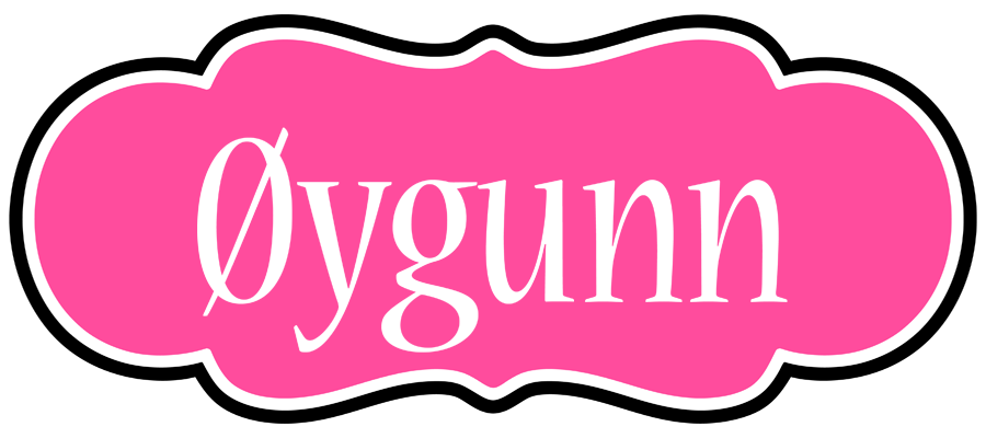 Øygunn invitation logo