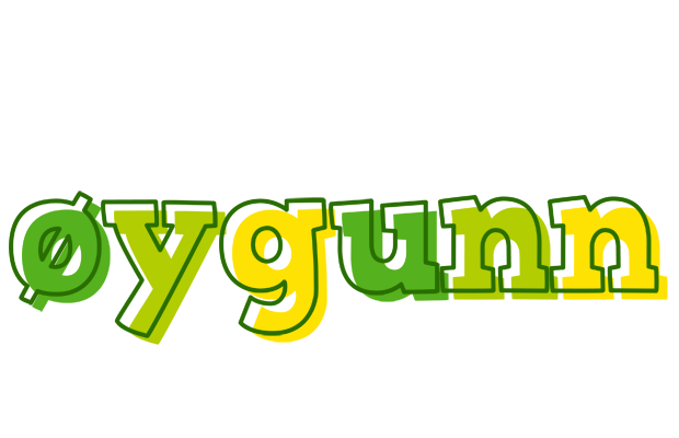 Øygunn juice logo