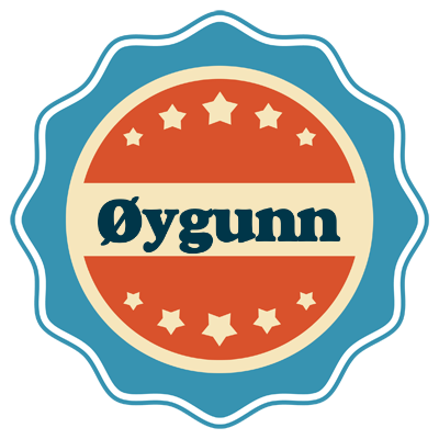 Øygunn labels logo