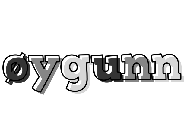 Øygunn night logo