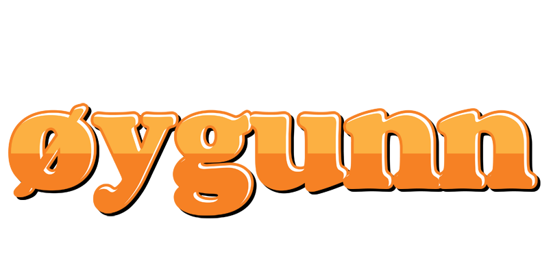 Øygunn orange logo